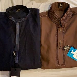 2T Junaid Jamshed Kurtas Boys set of 2